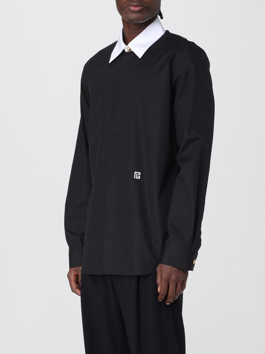 [Balmain] Shirts Long Sleeve FW25 FH1HS462CE48 EAB