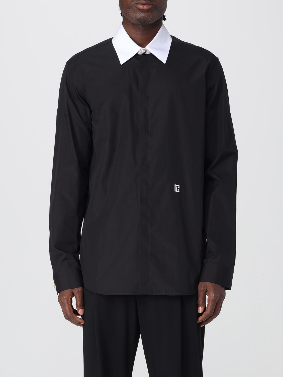 [Balmain] Shirts Long Sleeve FW25 FH1HS462CE48 EAB