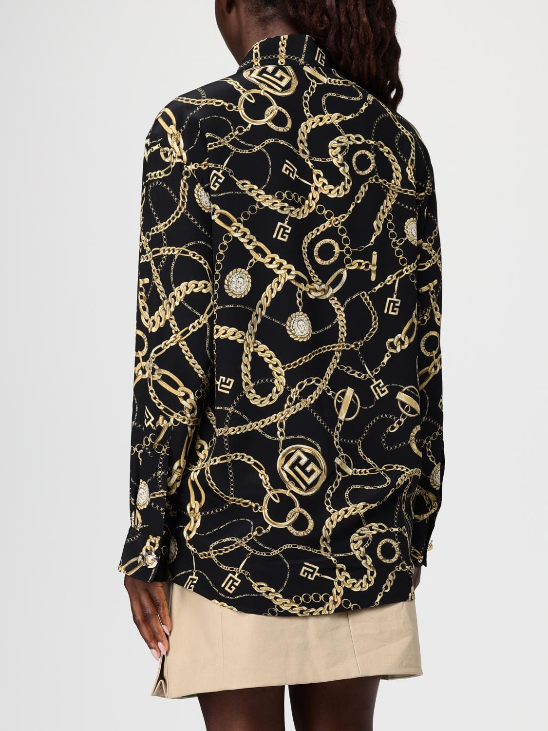 [Balmain] Shirts Long Sleeve FW25 FF1HS435SF00 EAD