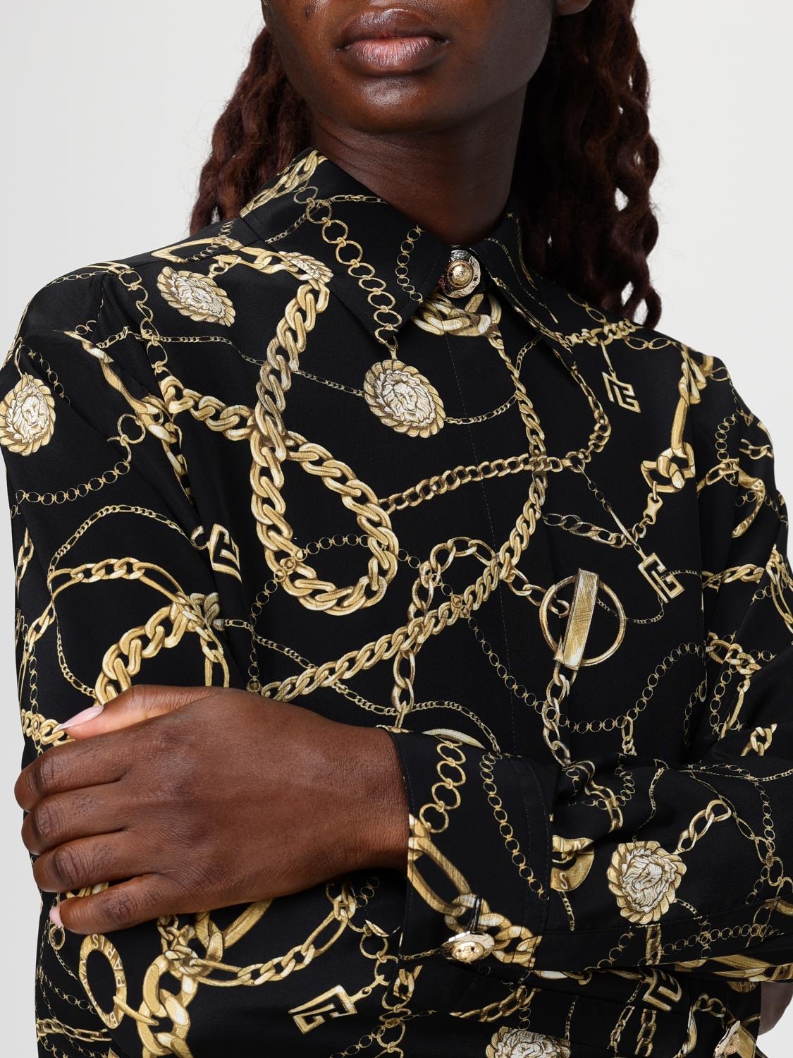 [Balmain] Shirts Long Sleeve FW25 FF1HS435SF00 EAD