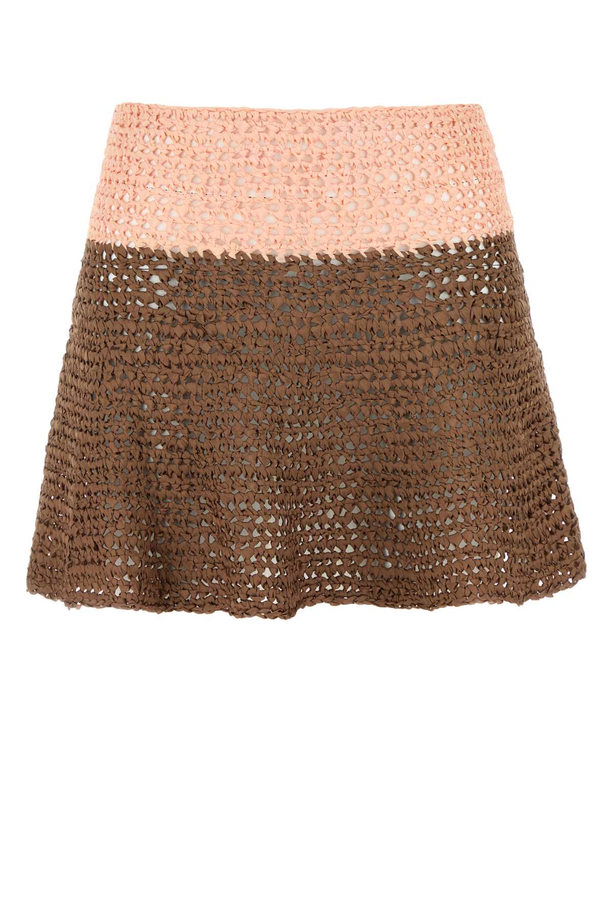 [LOEWE PAULA'S IBIZA] Mini skirt SS25 S616Y1LK04 BEIGEBROWN