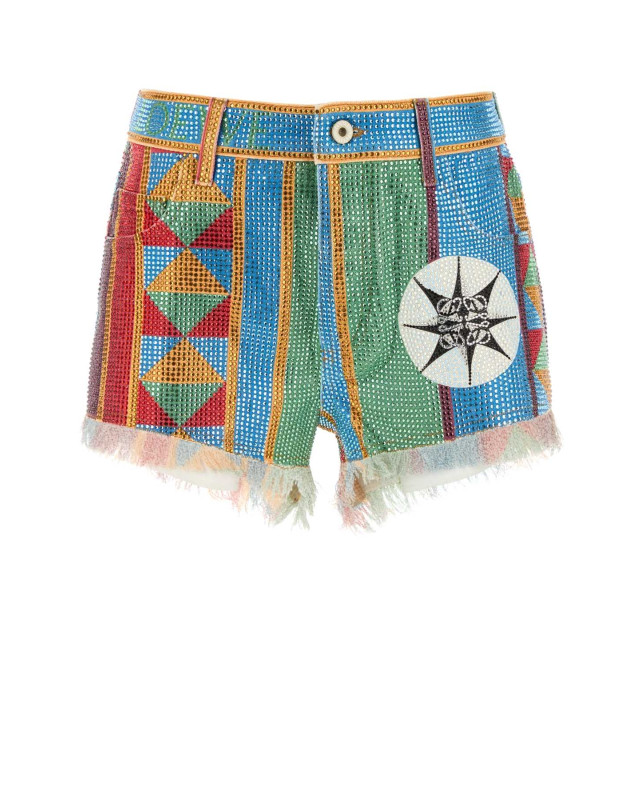 [LOEWE PAULA'S IBIZA] Shorts SS25 S616Y1GX07 MULTICOLOR