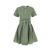 [LOEWE PAULA'S IBIZA] Short sleeve dress SS25 S616Y09XB7 SAGE