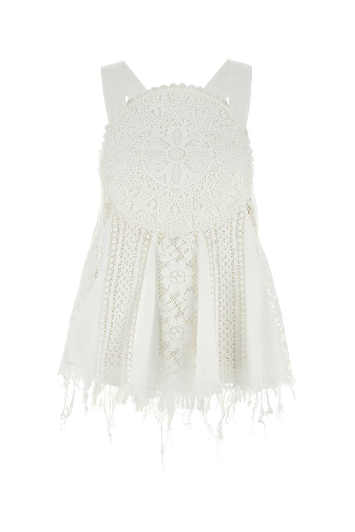 [LOEWE PAULA'S IBIZA] Tank top SS25 S616Y07X81 WHITE