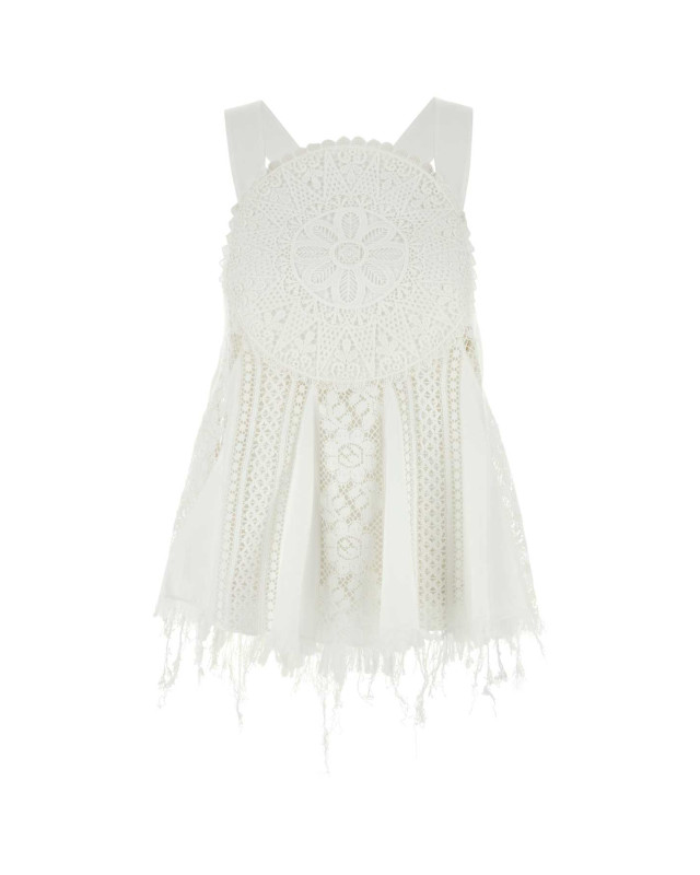 [LOEWE PAULA'S IBIZA] Tank top SS25 S616Y07X81 WHITE