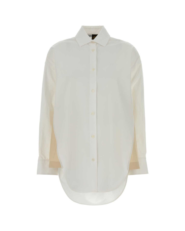 [LOEWE PAULA'S IBIZA] Shirts Long Sleeve SS26 S616Y05X58 WHITEBEIGE