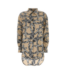[LOEWE PAULA'S IBIZA] Shirts Long Sleeve SS26 S616Y05X74 BEIGEBLACK