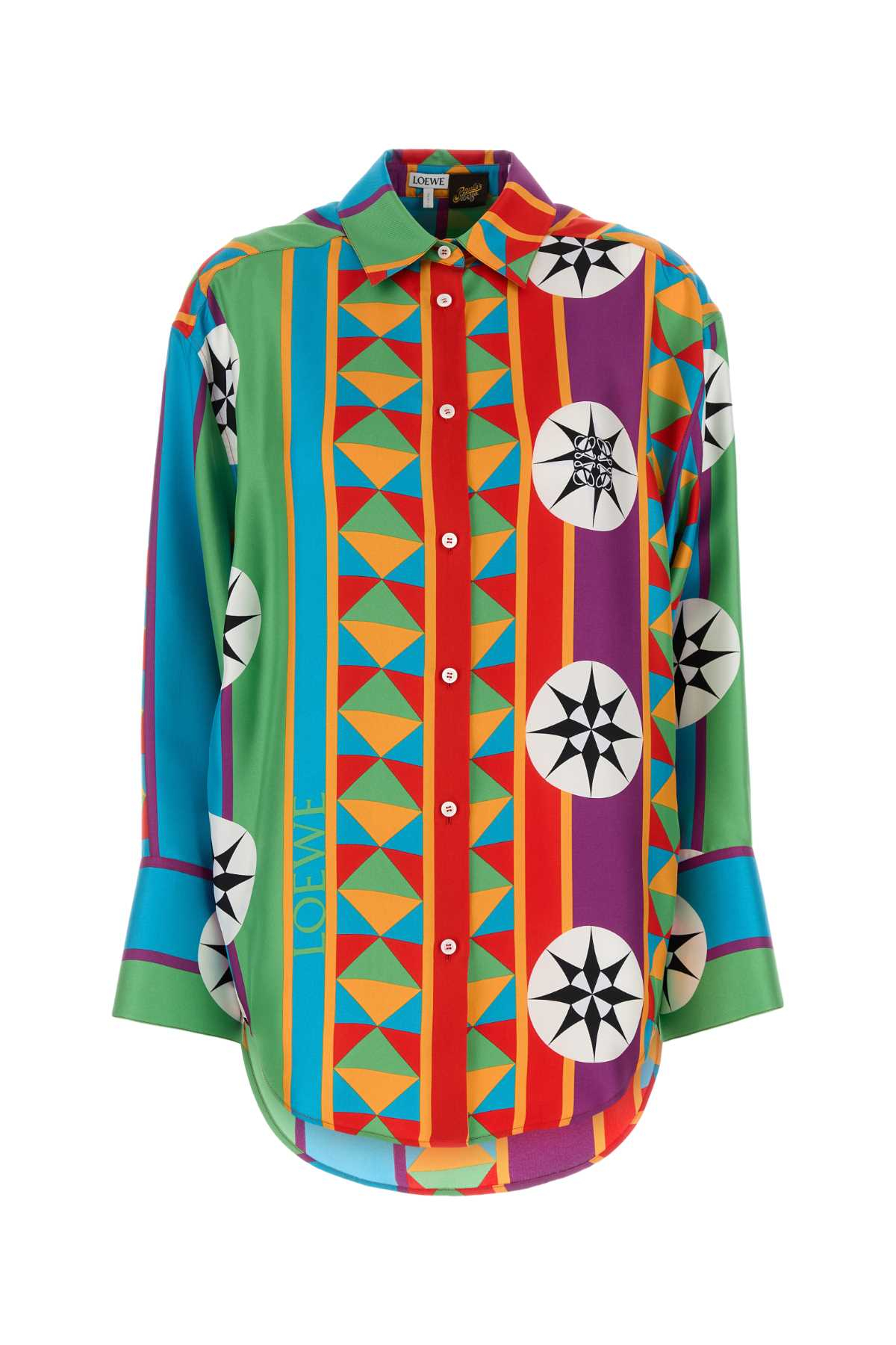 [LOEWE PAULA'S IBIZA] Shirts Long Sleeve SS25 S616Y05X49 MULTICOLOR