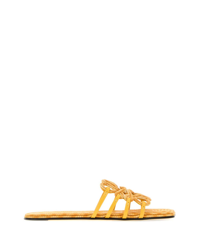[LOEWE PAULA'S IBIZA] Slippers SS26 LPEA465X11 GOLDENYELLOW