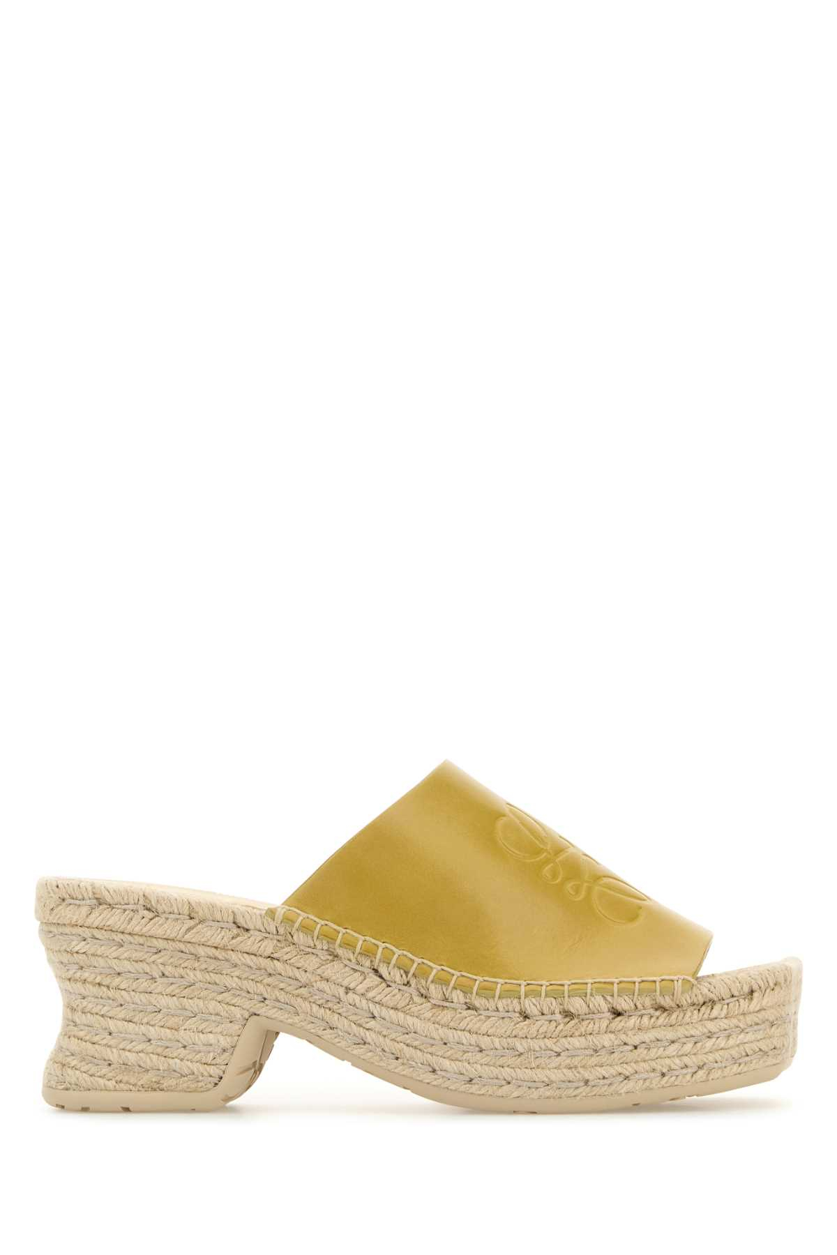 [LOEWE PAULA'S IBIZA] Sandals SS25 L616465X73 OCHRE