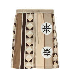 [LOEWE PAULA'S IBIZA] Shorts SS25 H616Y1AX23 BEIGEMULTICOLOR