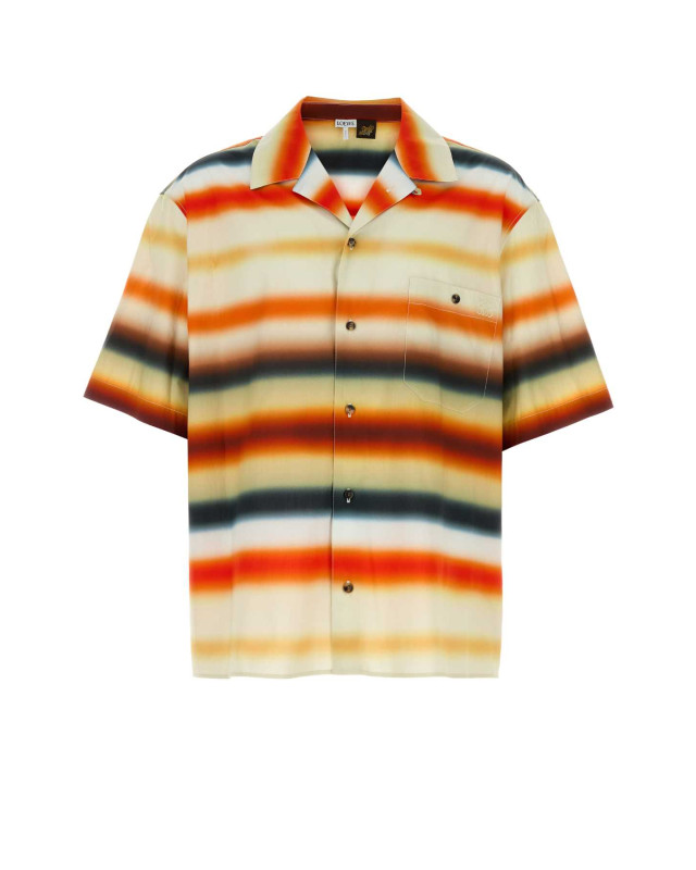 [LOEWE PAULA'S IBIZA] Shirts Short Sleeve SS26 H616Y05XA7 ORANGEMULTICOLOR