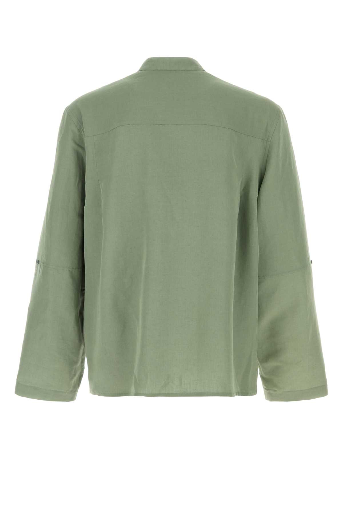 [LOEWE PAULA'S IBIZA] Shirts Long Sleeve SS25 H616Y05X80 SAGE