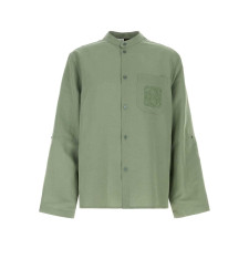 [LOEWE PAULA'S IBIZA] Shirts Long Sleeve SS25 H616Y05X80 SAGE