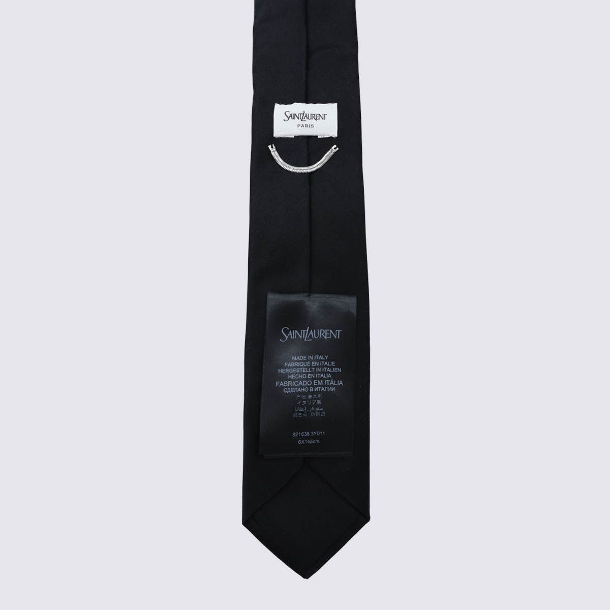 [Saint Laurent] Tie FW26 8216383Y0111000