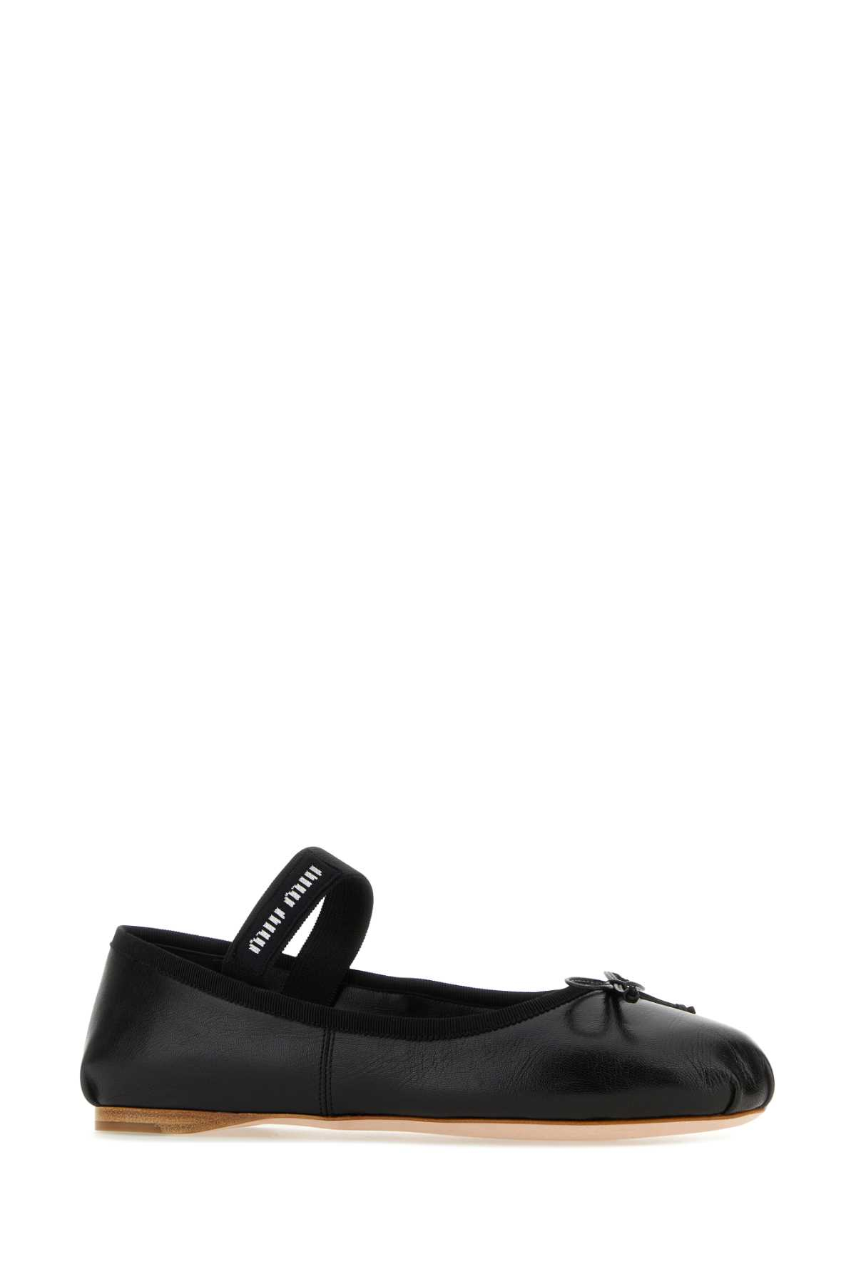 [Miu Miu] Flat shoes FW26 5F794DFDX05XUU F0002