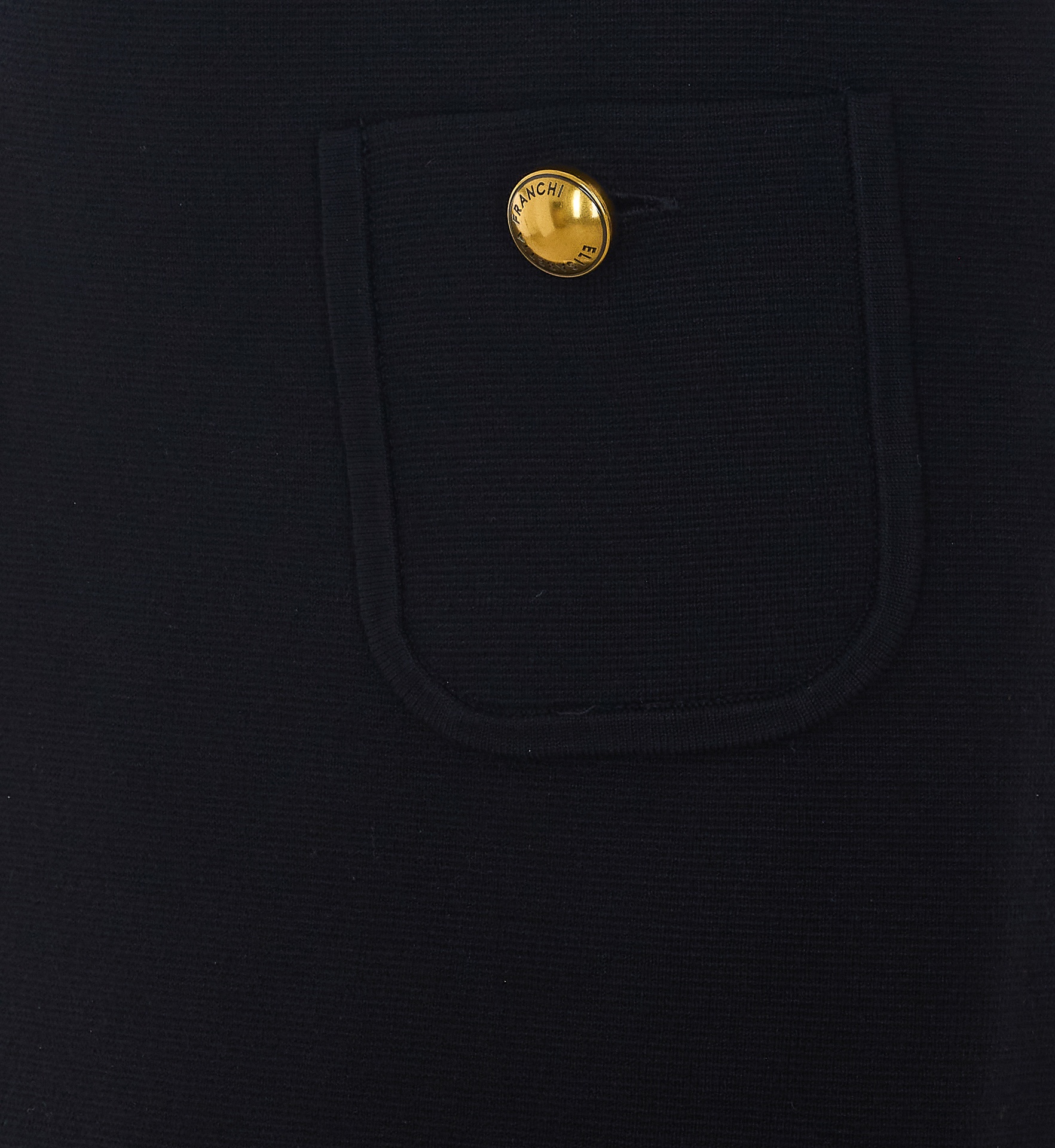 [ELISABETTA FRANCHI] Short sleeve dress FW26 AM04S66E2110