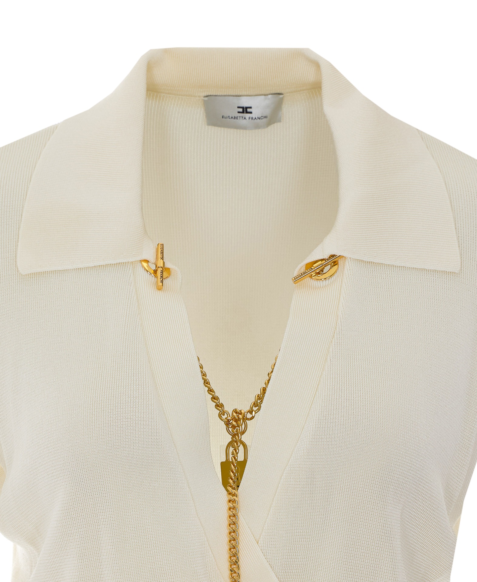[ELISABETTA FRANCHI] T-shirts Long Sleeve FW26 BK03S66E2193