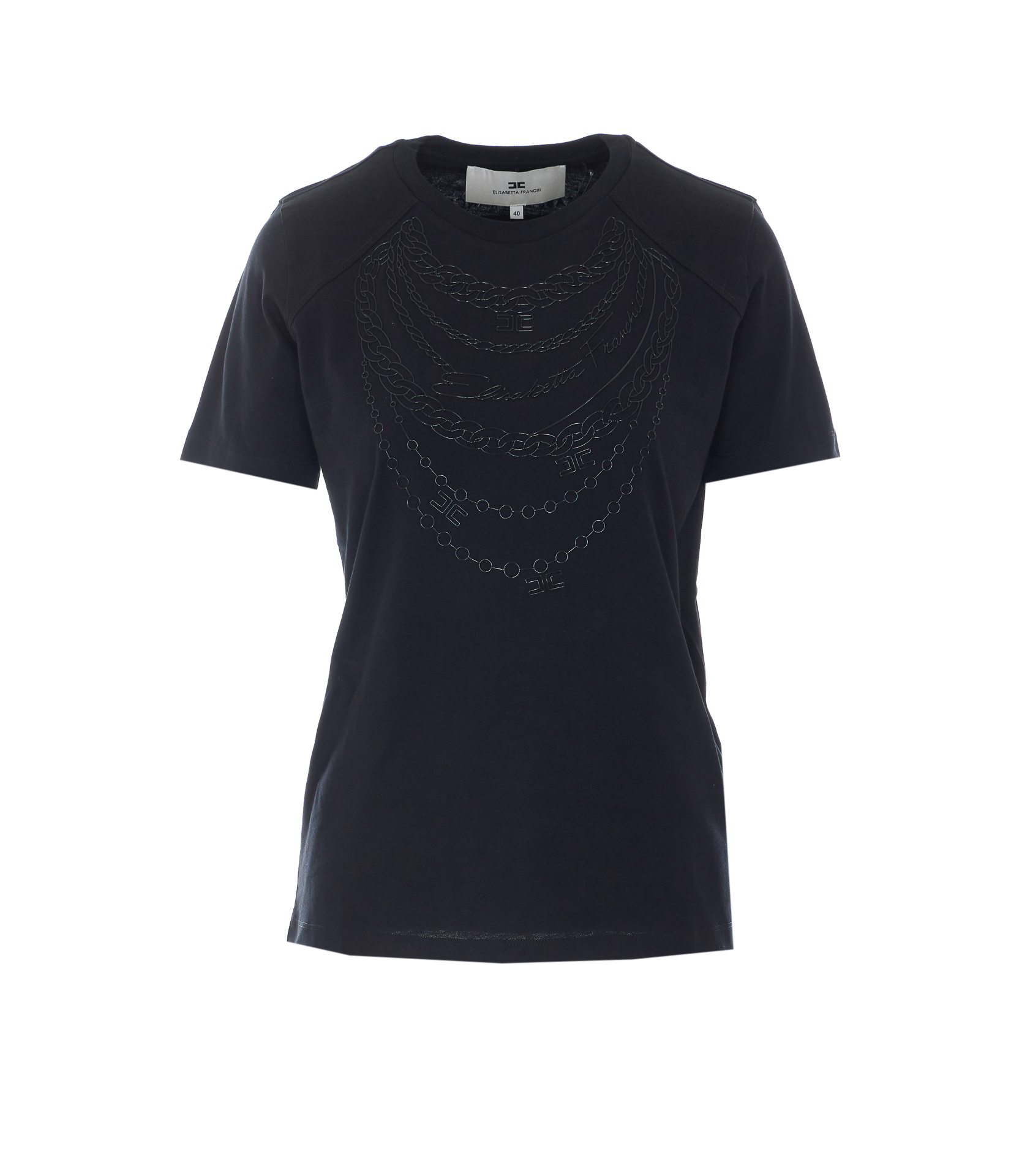 [ELISABETTA FRANCHI] T-shirts Short Sleeve FW26 MA66A66E2110