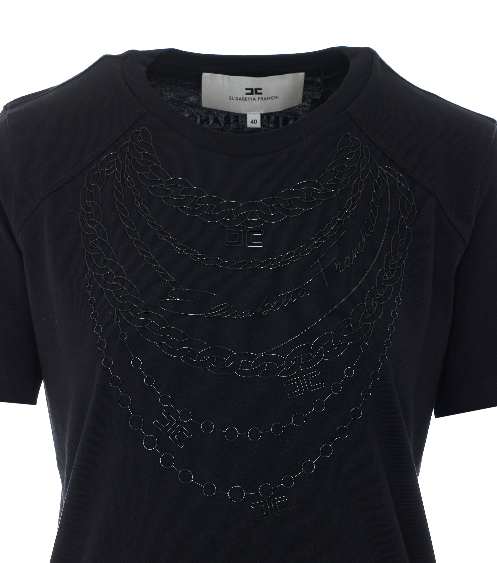 [ELISABETTA FRANCHI] T-shirts Short Sleeve FW26 MA66A66E2110