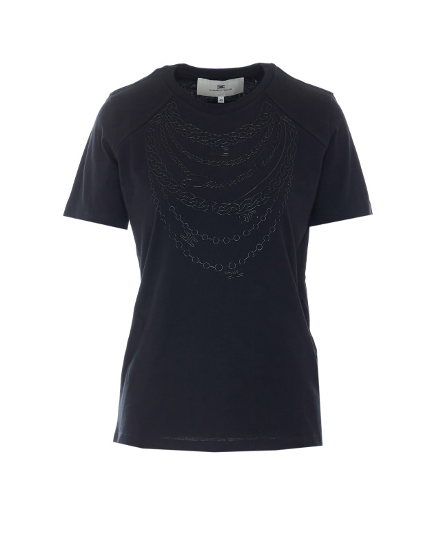 [ELISABETTA FRANCHI] T-shirts Short Sleeve FW26 MA66A66E2110