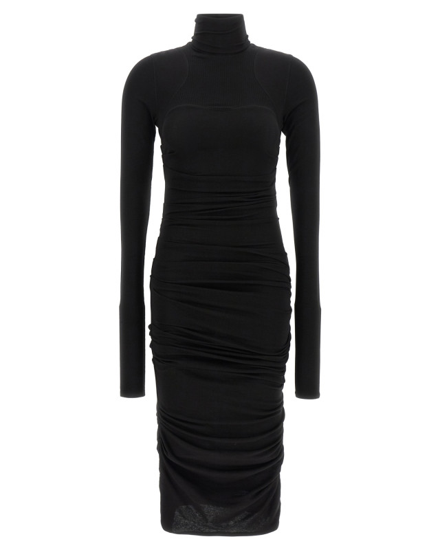 [ELISABETTA FRANCHI] Long sleeve dress FW26 AB02B66E2110