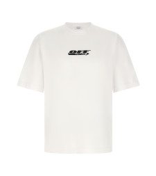 [Off-White] T-shirts Short Sleeve FW26 OMAA120F26JER00C10100100