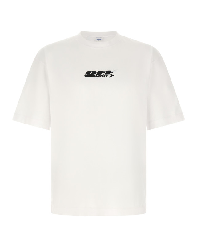 [Off-White] T-shirts Short Sleeve FW26 OMAA120F26JER00C10100100