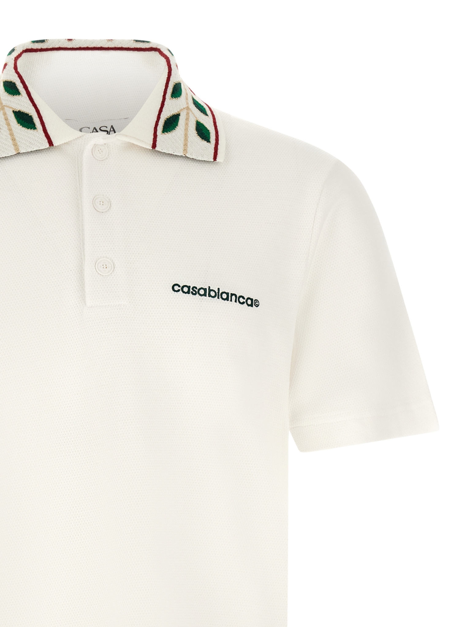 [Casablanca] T-shirts Short Sleeve FW26 MPF26JTP49901WHITE