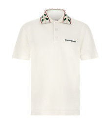[Casablanca] T-shirts Short Sleeve FW26 MPF26JTP49901WHITE