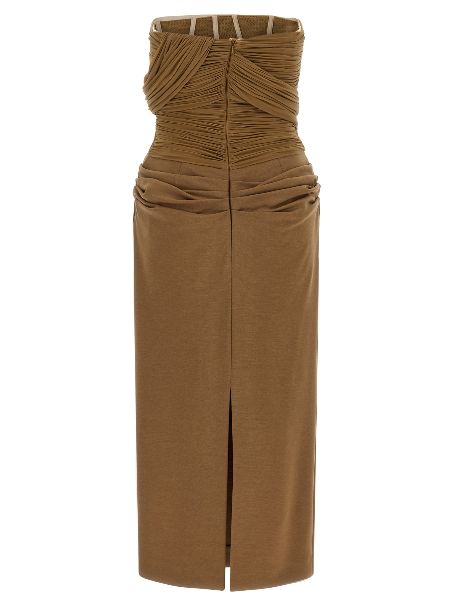 [MAGDA BUTRYM] Sleeveless dress FW26 163726BROWN