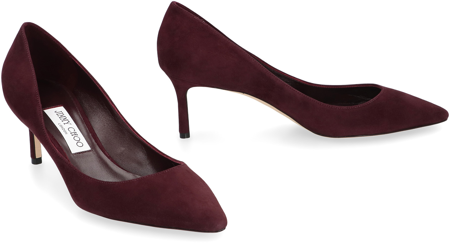 [Jimmy Choo] Pumps FW25 ROMY60KDU_DEEPMERLOT