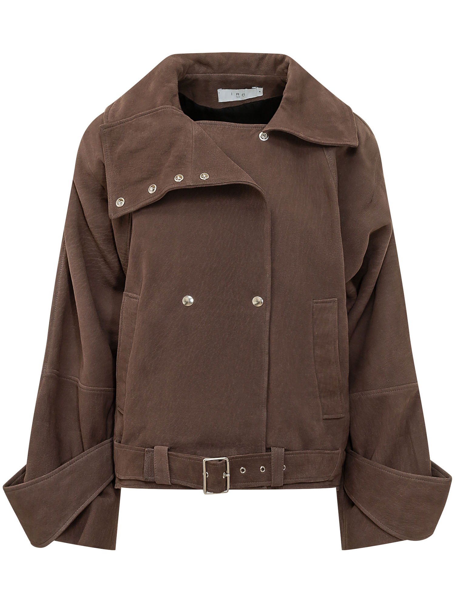 [Iro] Leather Jacket FW26 WP137MELIOR BRO67