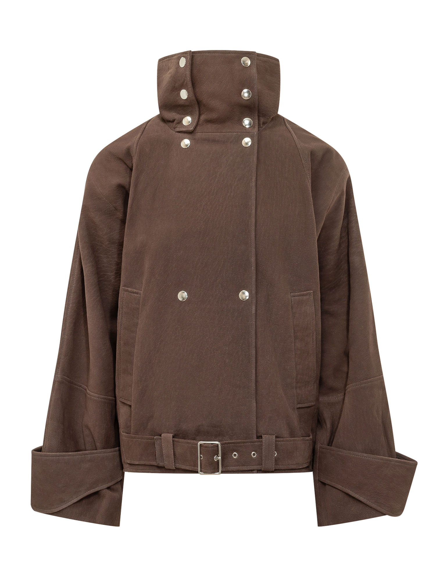 [Iro] Leather Jacket FW26 WP137MELIOR BRO67