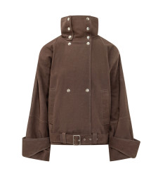 [Iro] Leather Jacket FW26 WP137MELIOR BRO67