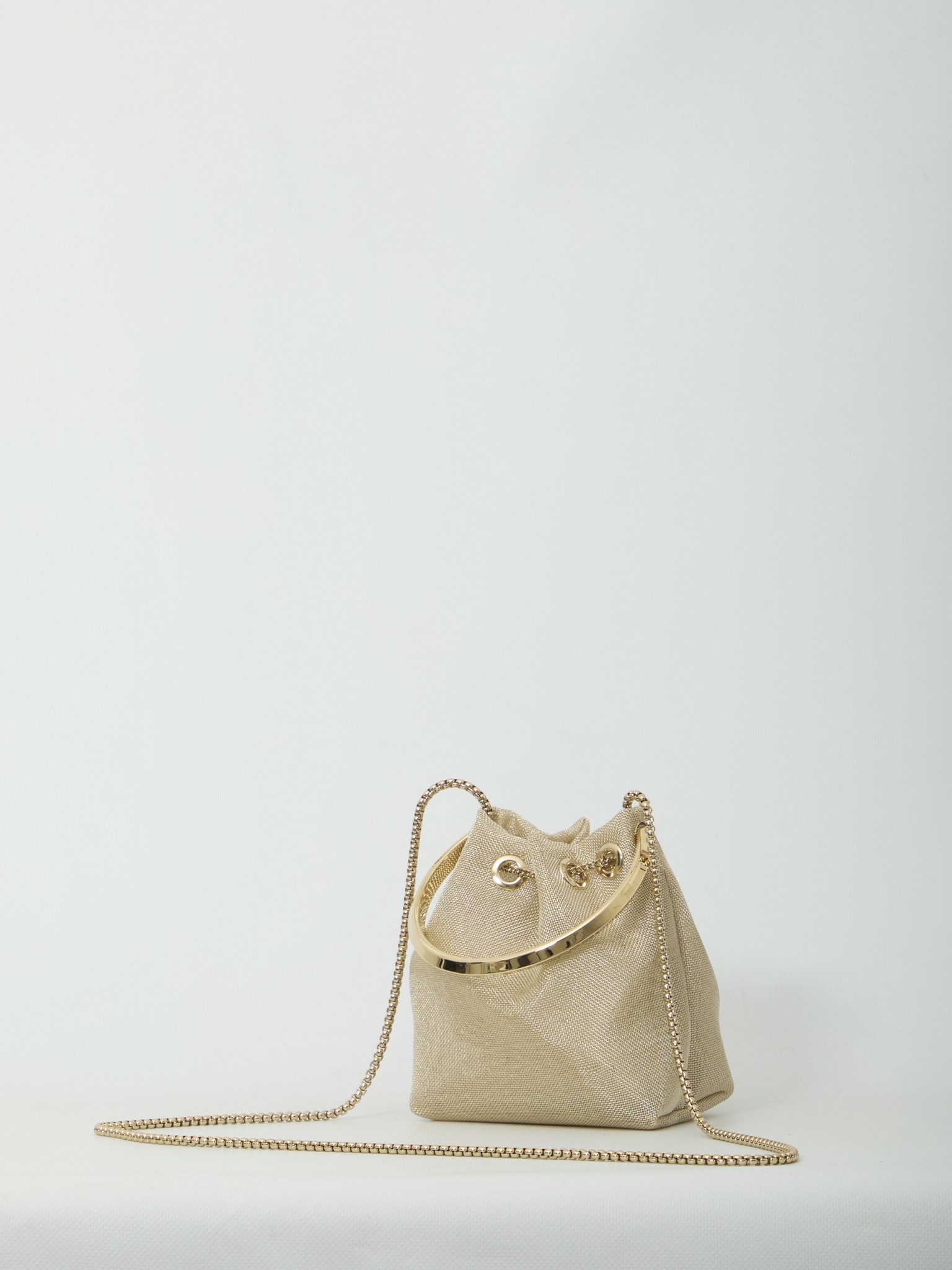 [Jimmy Choo] Shoulder bag FW26 BONBON_WGI_CHAMPAGNE/LIGHT GOLD