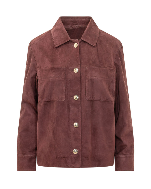 [Max Mara S] Leather Jacket FW26 2629446041600 003