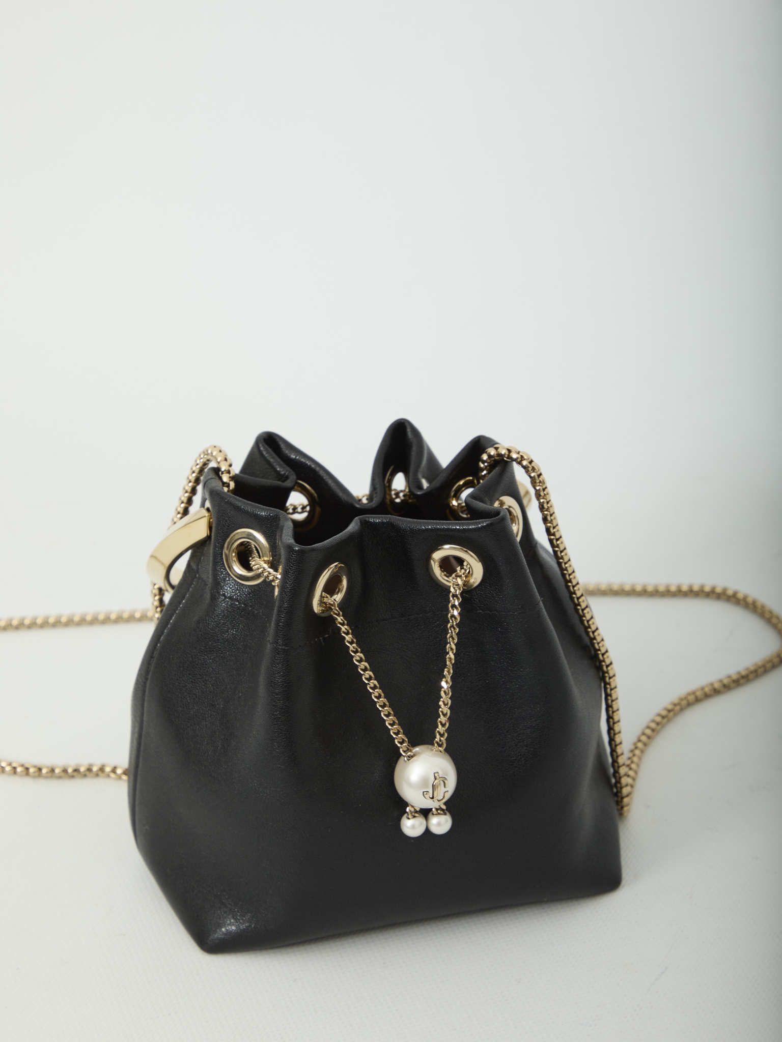 [Jimmy Choo] Shoulder bag FW26 BONBON_TYT_BLACK/LIGHT GOLD