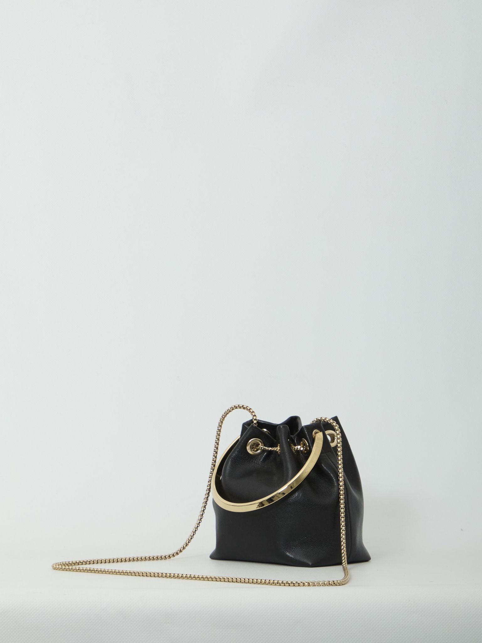 [Jimmy Choo] Shoulder bag FW26 BONBON_TYT_BLACK/LIGHT GOLD