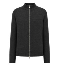 [Brunello Cucinelli] Cardigan FW26 M2200106CMD52 CARBONE ROCCIA