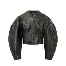 [ROTATE] Leather Jacket FW26 116172100 100
