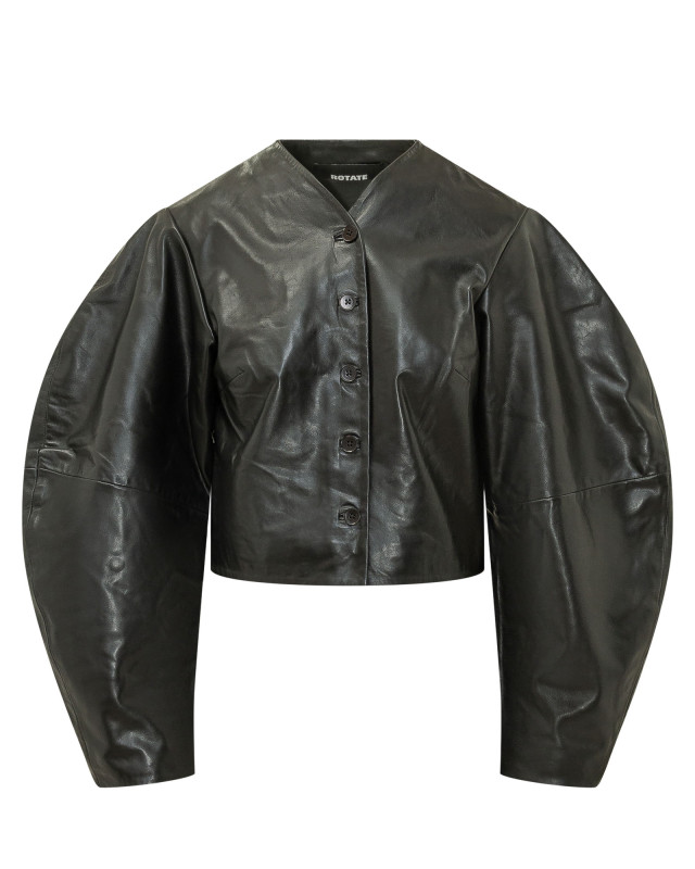 [ROTATE] Leather Jacket FW26 116172100 100