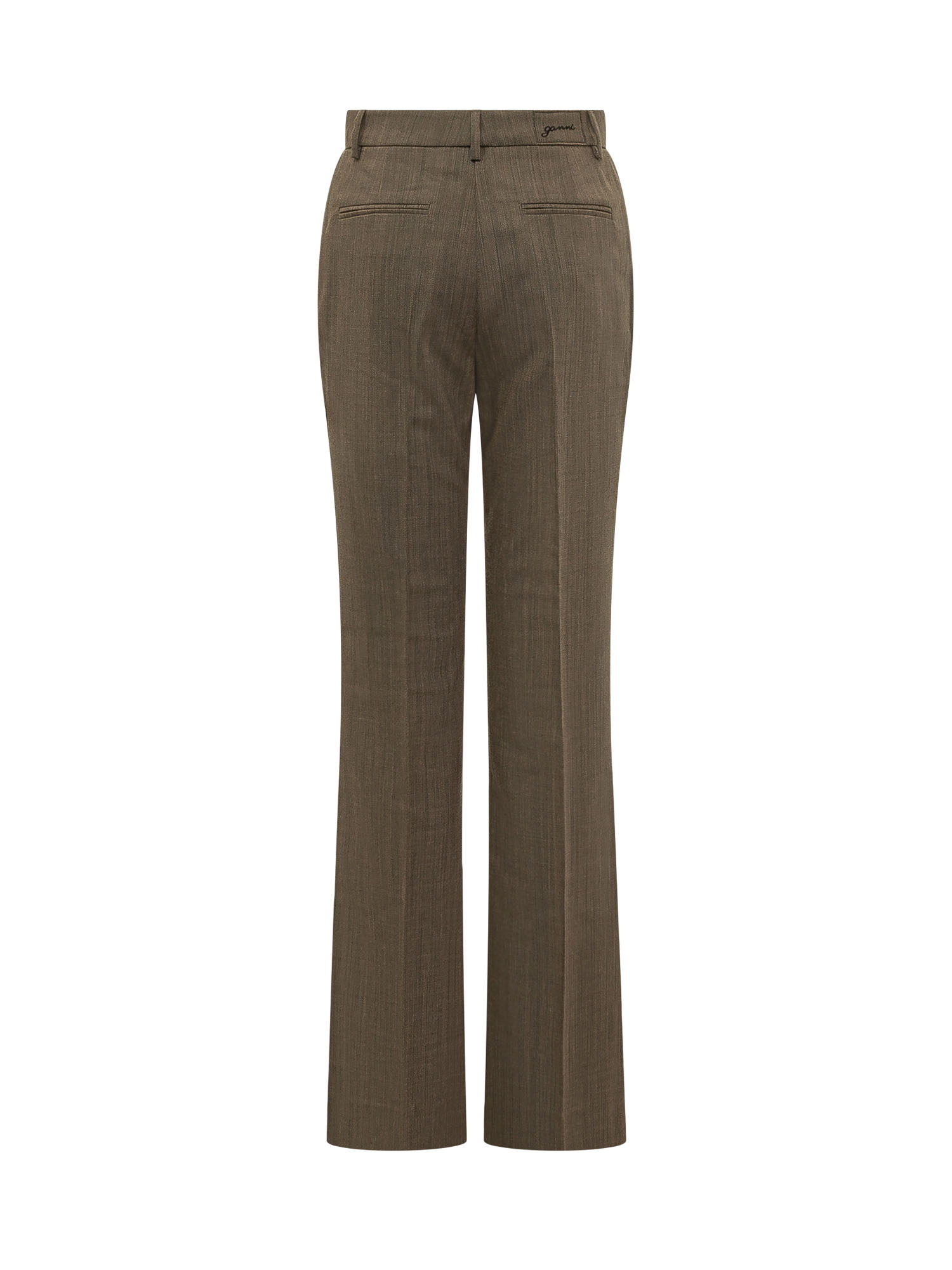 [GANNI] Trousers FW26 A1080167 ZXZ