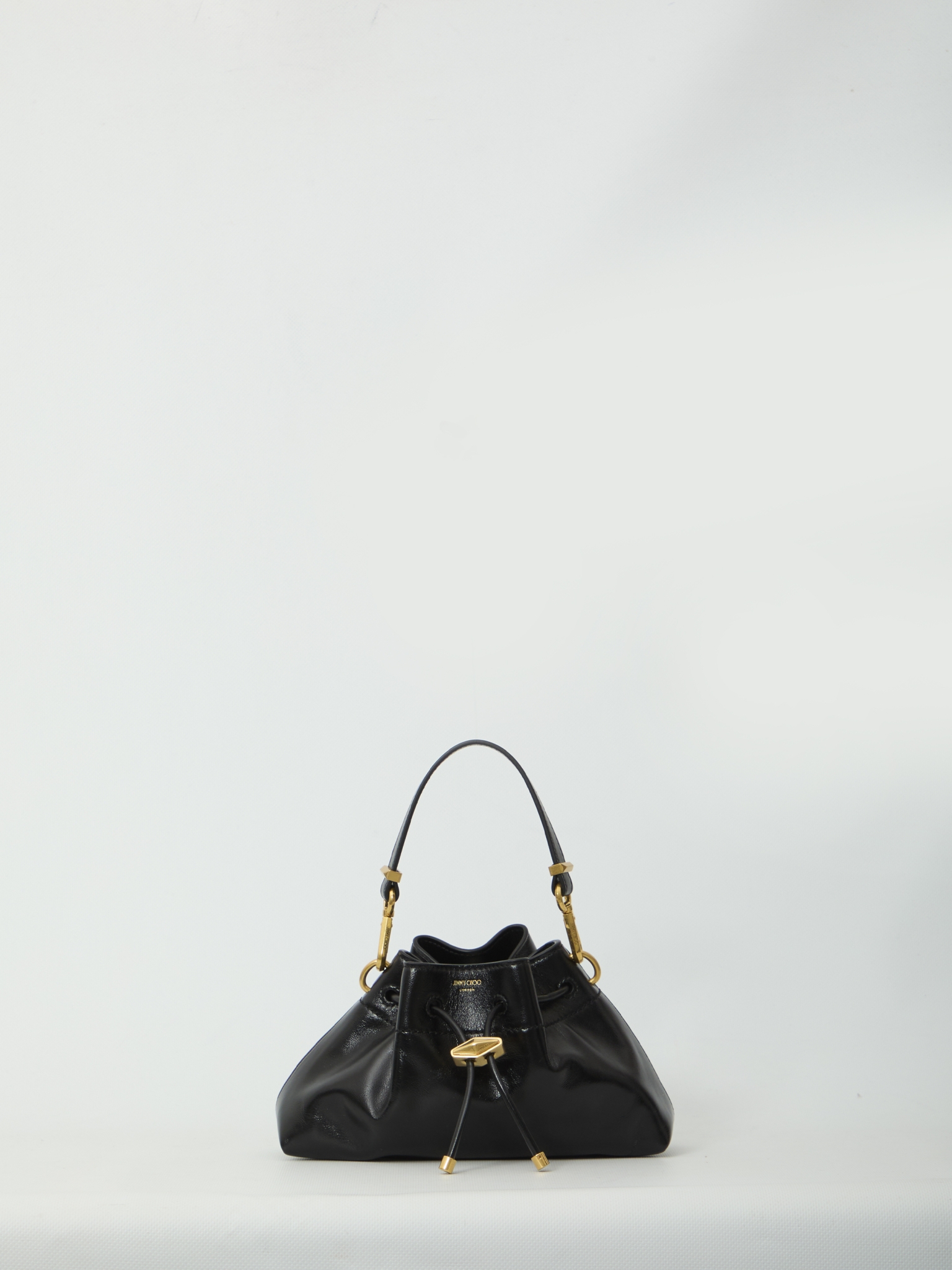 [Jimmy Choo] Cross body bag FW26 CINCHSMALL_GUV_BLACK/GOLD