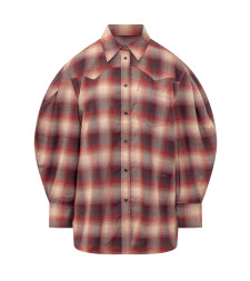 [GANNI] Shirts Long Sleeve FW26 A1040415 266