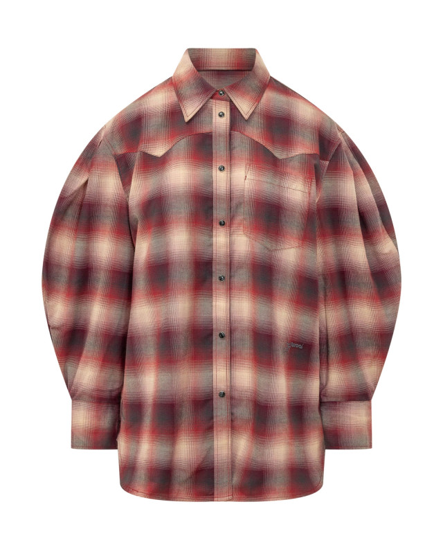[GANNI] Shirts Long Sleeve FW26 A1040415 266