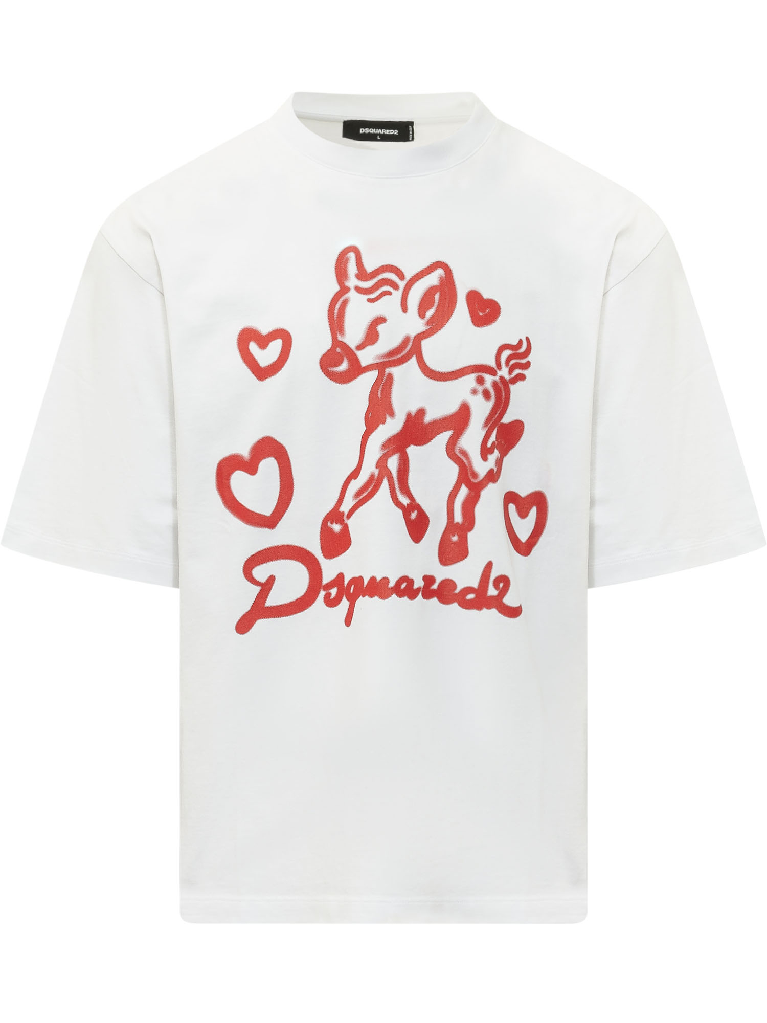 [Dsquared2] T-shirts Short Sleeve FW26 S74GD1583D20033 100