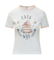 [Casablanca] T-shirts Short Sleeve FW26 WPF26JTS049 01