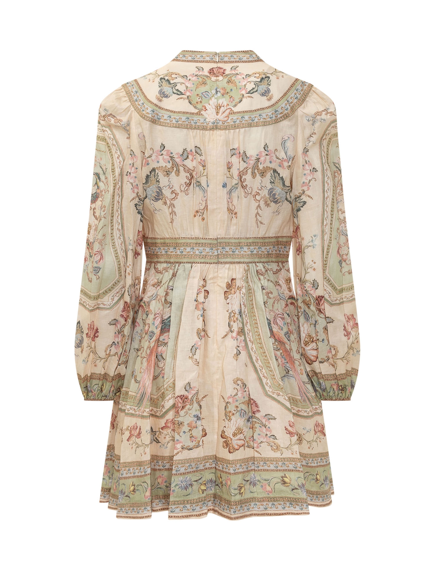 [Zimmermann] Long sleeve dress FW26 0932DSS264 SATF