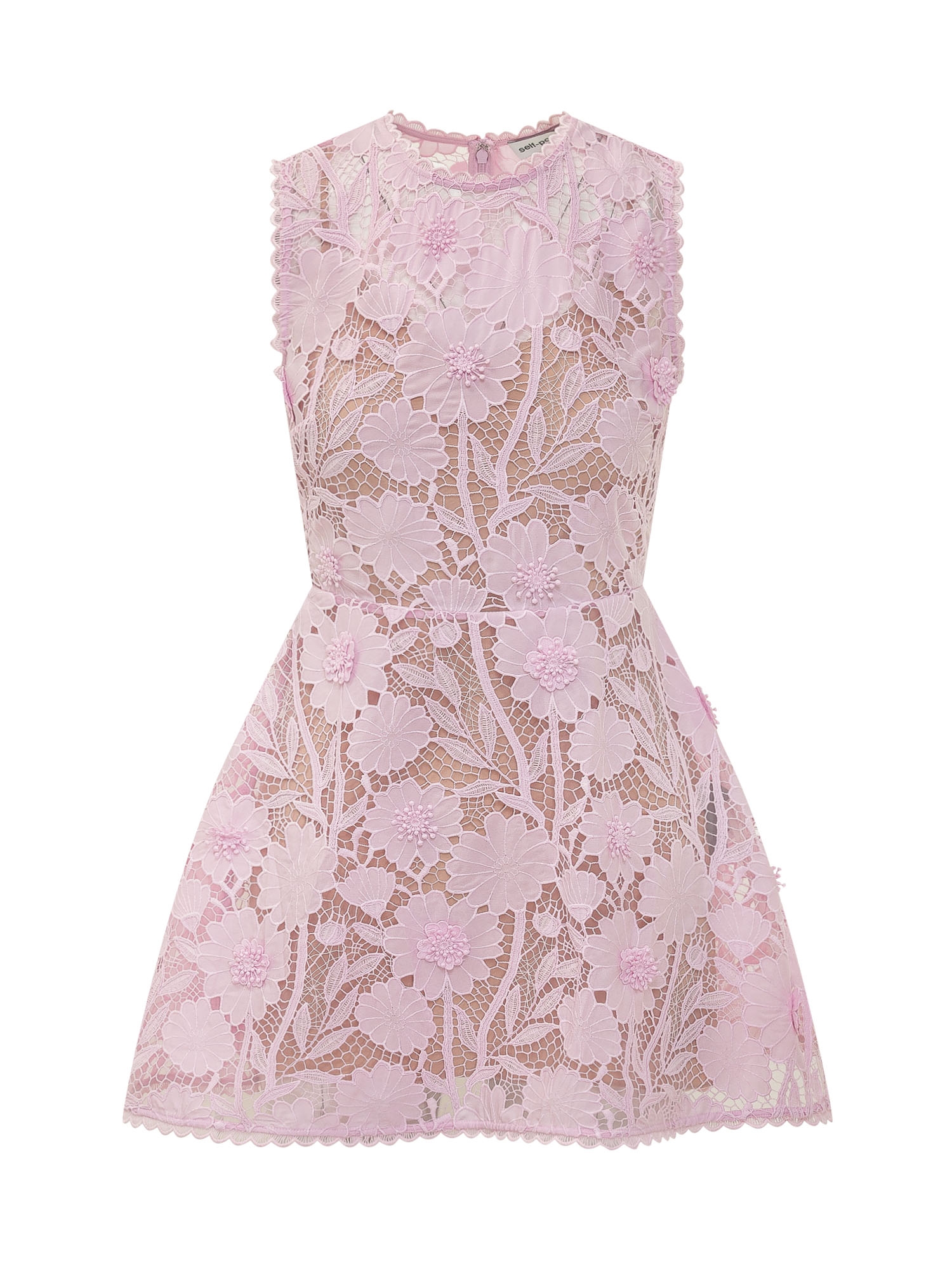 [Self-portrait] Sleeveless dress FW26 PF26109SP PINK